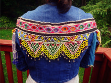 Afghan Kuchi Tribal Belt: Embroidered Beaded Boho Fashion