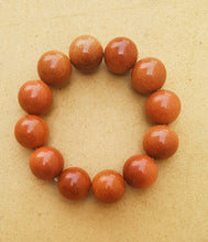 Genuine Gemstone Beaded Bracelet: Black Onyx, Brown Moonstone
