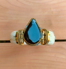 One of a kind stone cuff bracelet-  Afghan Bone Bracelet. Aqeeq stone Jewelry. Gypsy Tribal Boho Jewelry.Ethnic Stone Bracelet.Bone Cuff