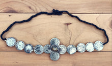 Handmade Afghan Coin Necklace: Tribal Bohemian Belly Dance Jewelry