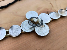 Handmade Afghan Coin Necklace: Tribal Bohemian Belly Dance Jewelry