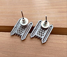 Mosque Earrings- Islamic jewelry- Minimal collectable jewelry