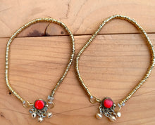 Vintage Afghan Anklets – Bohemian Tribal Foot Jewelry