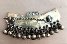 Vintage Kuchi Tribal Hair Clip: Afghan Silver Barrette