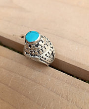Turquoise ring- Afghani Tribal  Ring. Turquoise Tribal Ring- Afghan Turquoise Antelope ring- Turquoise ring- statement ring- Afghan ring