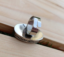 Handmade Lapis Lazuli Signet Ring: Afghan Tribal Jewelry