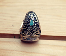 Antique Maroon Aqeeq Seal intaglio Ring -Stamp Stone Silver Ring- Agate Signet ring- Maharaja ring-Seal stamp ring- Islamic art