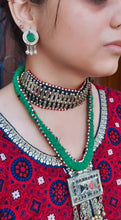 Kuchi Nomadic Vintage Coin Necklace: Afghan Tribal Jewelry