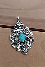 Afghan Coin Earrings: Vintage Silver Dangle Earrings with Turquoise