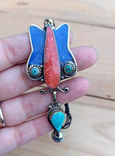 Beaded Turquoise Coral Lapis Bracelet: Tibetan Silver Jewelry