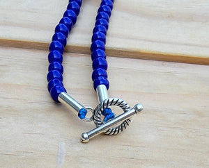 Lapis necklace- Statement necklace- Boho Necklace- Tribal Ethnic jewelry-Bohemian necklace-Jewelry- gypsy necklace- Hippie necklace