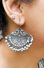 Banjara Earring- Indian Jewelry- Rajastani Silver jhumka- Ethnic indian jewelry- Tribal earrings- Sterling siver Ethnic Jhumka earrings