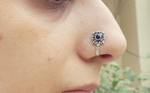 Adjustable Indian Nose Ring: Tribal Boho Septum Jewelry