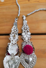 Indian Silver Bollywood Earrings: Tribal Boho Jewelry
