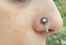 Adjustable Indian Nose Ring: Tribal Boho Septum Jewelry
