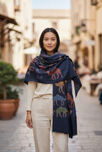 Camel Scarf- Cashmere Wrap- Cashemere shawl-Cashmere scarf- Printed Cashmere scarf-Hand weaved scarf- winter cashmere shawl- Winter scarf