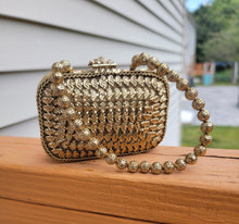 Handcrafted Brass Clutch Bag: Arabian Nights Inspired, Vintage Boho Design