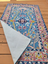 Hand-Knotted Wool Rug: Silk Accents, Bohemian Decor (4x6 ft)