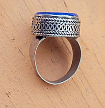 Lapis Lazuli- Lapis ring- Afghan lapis ring- Vintage ring- Statement ring .Vintage Lapis Ring.Vintage Turquoise rings.