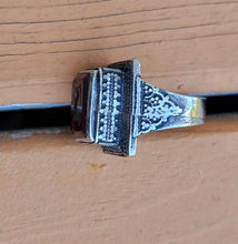 Sheep ring- Signet ring- red stone  ring- Aqeeq stone ring. Tribal Gypsy Ring. Bohemian Jewelry. Animal Rings.Hand carved Rings.