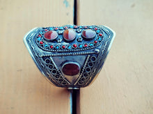 Vintage Turkmen Aqeeq Cuff Bracelet – Afghan Kuchi Jewelry