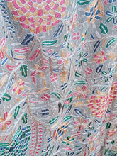 Stunning Embroidered Cashmere Shawl- 100% Cashmere- Cashmere Shawl-Pashmina Cashmere Scarf-Winter Pashmina Shawl-Full size Cashmere shawls-