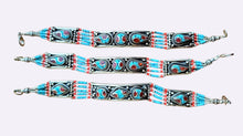 Nepali stacking bracelet- Blue turquouse beaded jewelry- Dainty bracelet