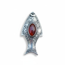 Aqeeq Stone Fish Ring – Handcarved pashtun Ring- Afghan kuchi jewelry-  Size 7