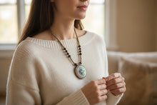Stone Necklace: Afghan Ethnic Jewelry -  layered necklace