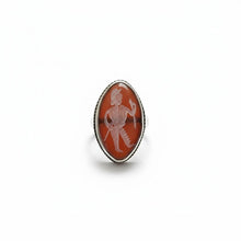 Aqeeq ring- Yemeni Aqiq Tribal Ring- Antique Red Carnelian ring-