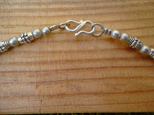 Coral Beaded Necklace: Tibetan Silver Bohemian Jewelry