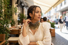 Kohistani Tribal Wedding Necklace: Afghan Coin Necklace