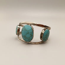 Turquoise jewelry- boho bracelet-  cuff bracelet- Tribal afghan jewelry-Vintage jewelry-Ethnic tribe jewelry- Turquoise stone- Stone jewelry