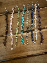 Natural stone beaded bracelet- Adjustable healing stone bracelet- Buddhist jewelry