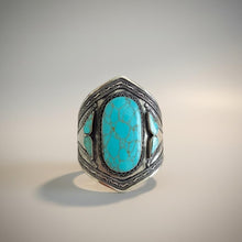 Afghan Turquoise bracelet - Silver Cuff- Pakistani jewelry- Indian bangles