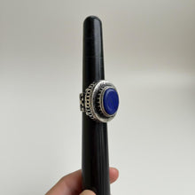 Afghan lapis ring-.Ethnic ring- Gypsy Silver Ring. Silver handmade ring- Vintage Ring.Afghan jewelry- lapis silver ring- boho stacking ring
