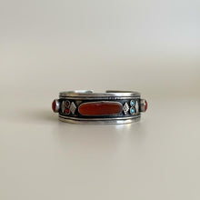 Carnelian cuff bracelet- Aqeeq Jewelry- Maroon Aqiq Stone - Adjustable