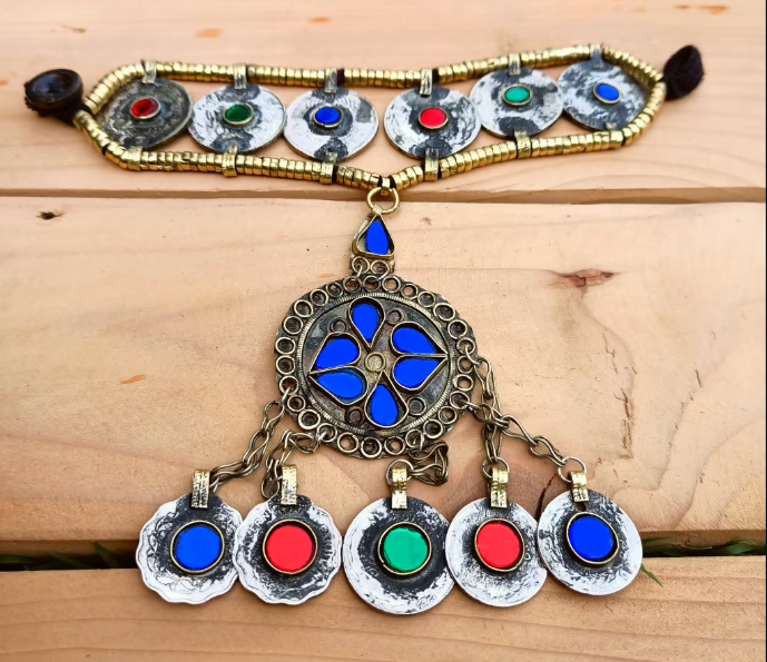 Afghan Vintage Coin Bracelets for Women Boho Oxidized Silver Color Metal  Adjustable Bracelet Indian Tribal Jewelry