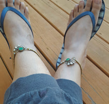 Anklet - Gold Ankle Bracelet -  Anklet - Foot Jewelry - Foot Bracelet - Chain Anklet - Summer Jewelry - Beach Jewelry-.Afghan Anklet .