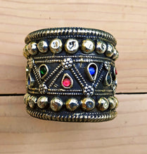 Cuff bracelet- Antique Afghan cuff - Boho Cuff- Tribal Bracelet  - Rabari cuff - Silver Cuff Bracelet - Statement Bracelet - Boho jewelry