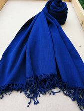 Blue Cashmere wrap- Cashmere stole- Cashmere Shawl- Deep Blue Cashmere- Cashmere Scarf- Winter Accessories- Winter Scarf- Cashmere shawls