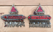 Pair of Hair pins- Silver antique hair pins-  hair clips- hairpin- hair jewelry- hair accessories- afghan hair pins- barrettes