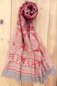 Rust colored scarf- Pure Cashmere Scarf- Cashmere Shawl- Pashmina Cashmere Scarf- Winter Accessories- Winter Pashmina Shawl- Cashmere shawls