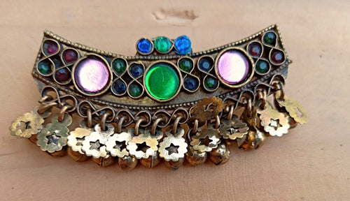 Green Hair pin- Hair jewelry- Hair clips-- bath and beauty hairpin- headwear- hair accessories- afghan hair pins- hair barrettes