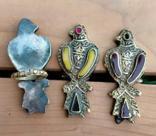Aqeeq ring- Bird rings- Animal rings- Tribal ethnic jewelry- Bohemian Gypsy Jewelry- Vintage Turquoise ring.Jewelry- Yellow onyx
