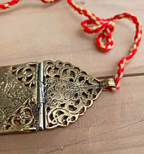 Gold choker necklace- Custom made bohemian necklace- One of a kind ethnic Pakistani necklace- Pakistani jewelry- Tribal statement necklace