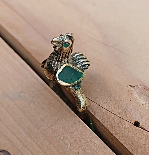 Fish Ring- Animal ring- Bohemian jewelry- statement rings. Boho rings.Bohemian Bird Rings.Stone Rings. ring- Afghan jewelry- Kuchi ring