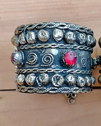Vintage Indian Rabari Tribal Bracelet,Turkmen,Tribal Jewelry,Bohemian,Hippie,Antique Bracelet,Rabari tribe jewelry