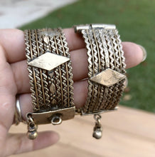 Gold cuff bracelet- Tribal one of a kind VINTAGE Bracelet- Boho cuff- Stone bracelet-  Nomad Afghan Cuff Bracelet.Gold Cuff- silver Bracelet