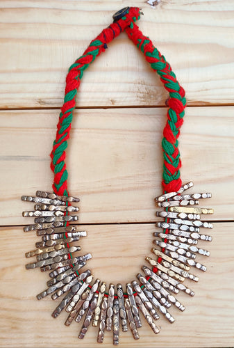 FREE Shipping Rare Tribal Collar Necklace.Vintage One of a kind Afghan  Necklace.Nomadic Jewelry.Old Vintage Kuchi Jewelry.Tribal Silver.